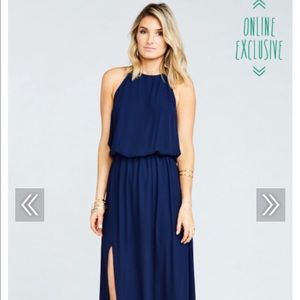 Show me your MuMu Navy bridesmaid dress size S